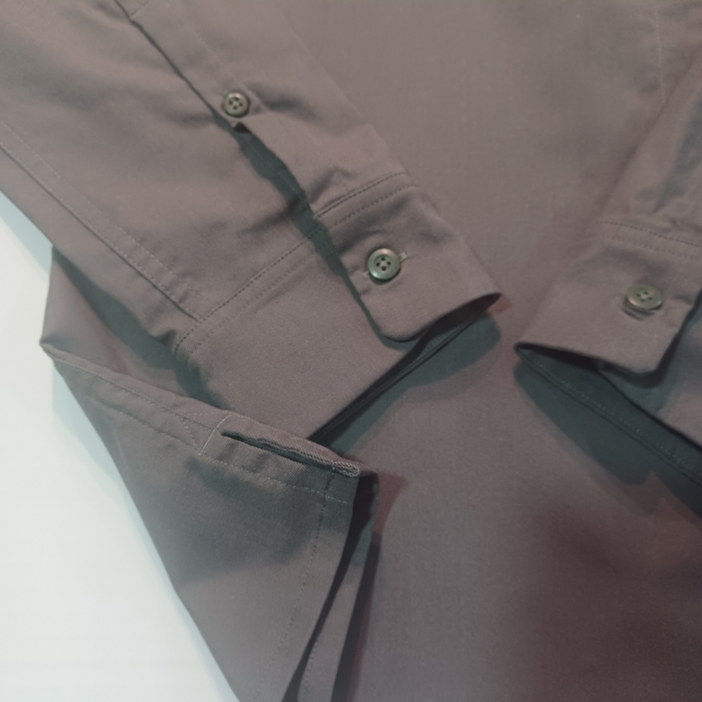 Lululemon Olive Green Button-Up Shirt - Picture 6 of 8